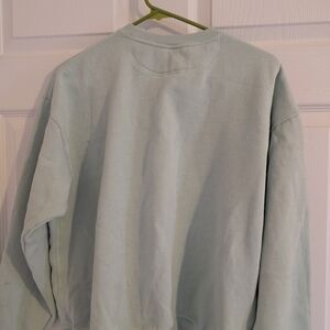 PINK Victoria's Secret Light Blue Crewneck